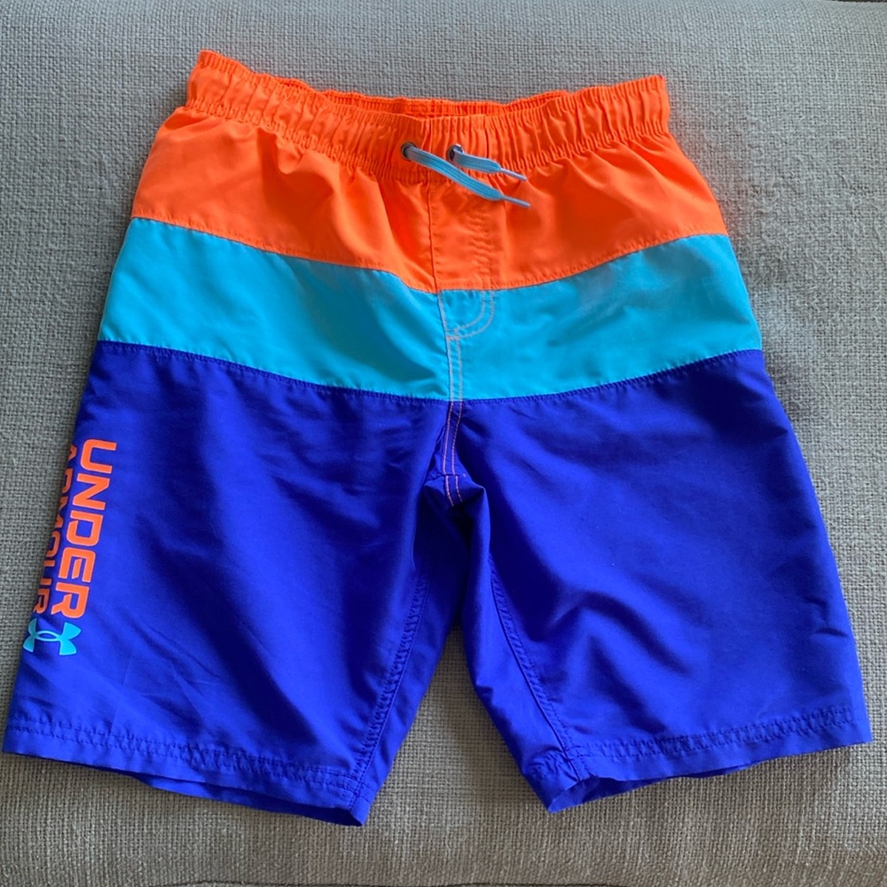 Boys Under Armour swim trunks
